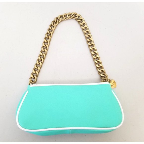 Juicy Couture X Urban Outfitters Y2K Icons Baguette Bag in Mint Green - Picture 3 of 5